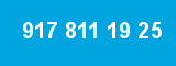 917 811 19 25 917 811 19 25
